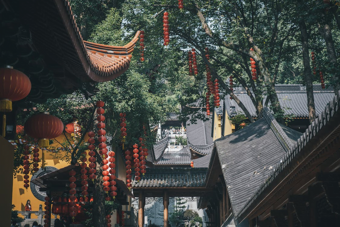 Faxi Temple in Hangzhou China